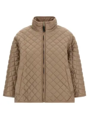 'Delfina' reversible hood MAX MARA THE CUBE Beige