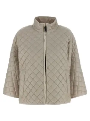'Delfina' reversible hood MAX MARA THE CUBE Gray