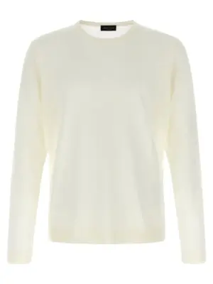 Merino wool sweater ROBERTO COLLINA Beige