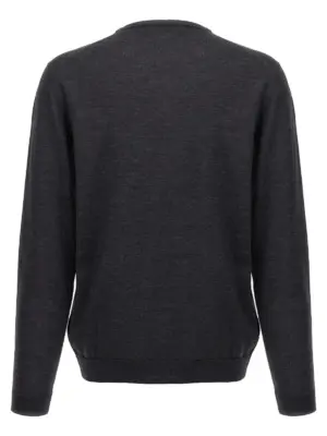 Merino wool sweater 253M01001M0121 ROBERTO COLLINA Gray