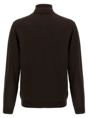 Wool turtleneck sweater 253M01003M0108 ROBERTO COLLINA Brown