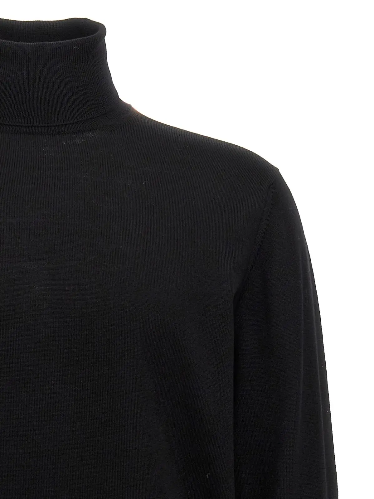 Светр-гольф Roberto Collina з вовни Чорний 3 Wool turtleneck sweater Man ROBERTO COLLINA Black