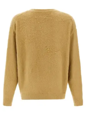Shearling cotton sweater 253M45301M4505 ROBERTO COLLINA Beige