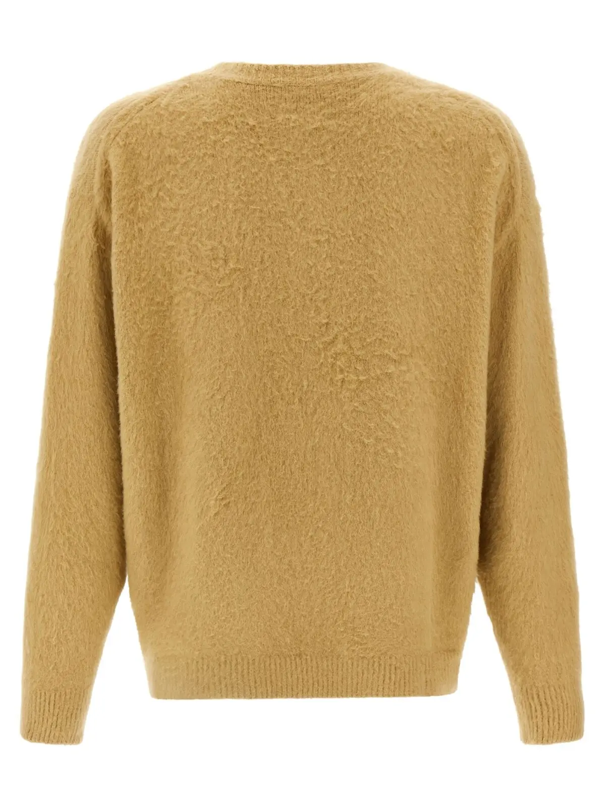 Светр Roberto Collina з бавовни з хутром Бежевий 2 Shearling cotton sweater 253M45301M4505 ROBERTO COLLINA Beige