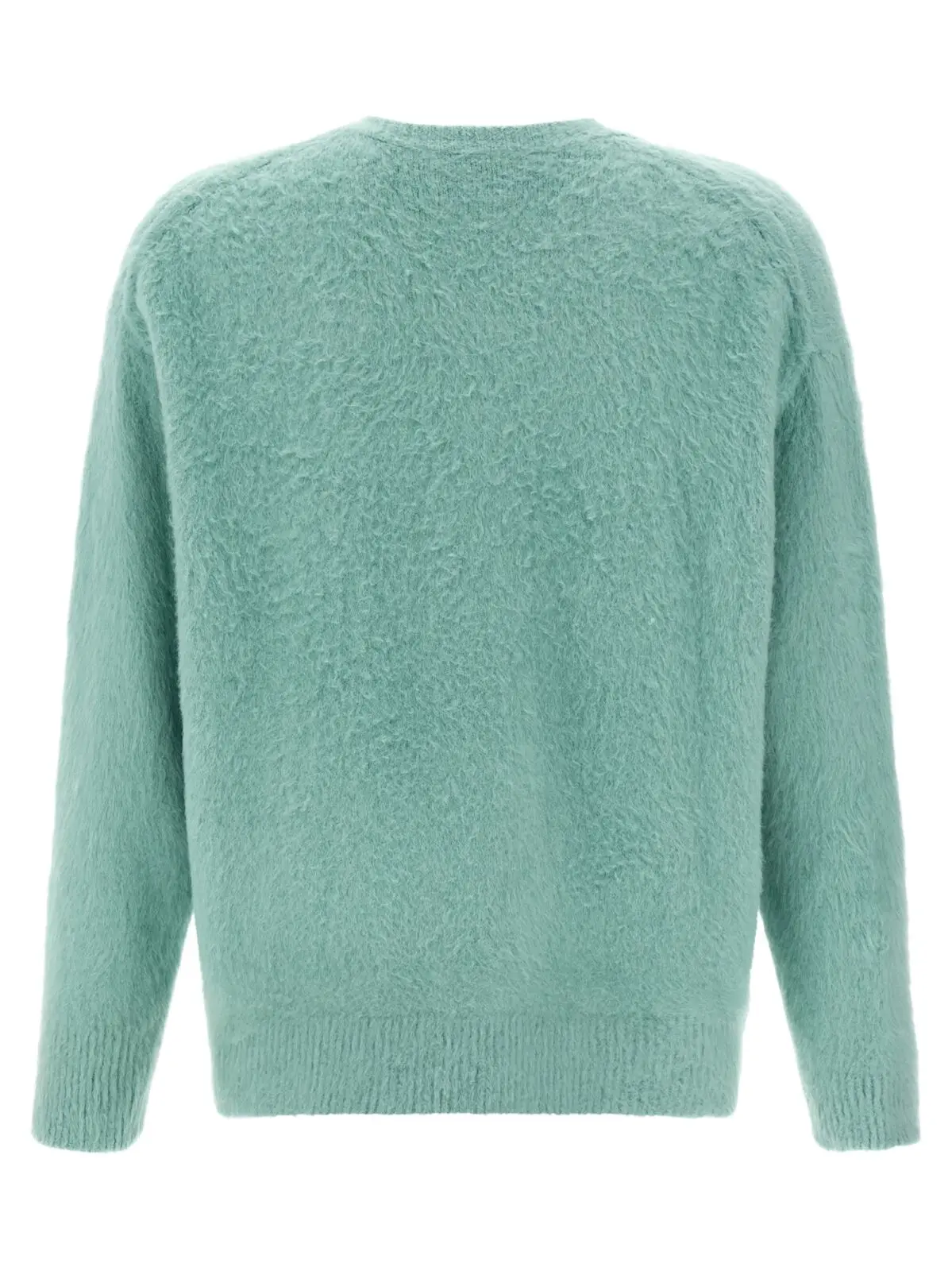 Светр Roberto Collina з бавовни з овчиною Блакитний 2 Shearling cotton sweater 253M45301M4588 ROBERTO COLLINA Light Blue