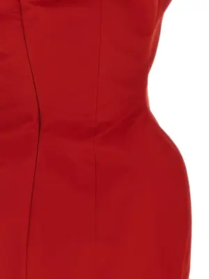 '32' dress 56% cotton 46% viscose MAGDA BUTRYM Red