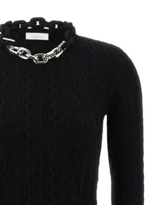Necklace sweater Woman PACO RABANNE Black