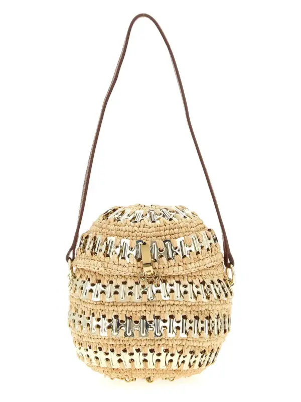 '1969 Ball' handbag PACO RABANNE Beige