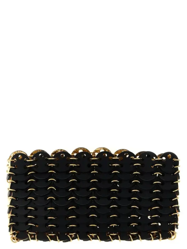 '1969 Nano Flip' reversible shoulder strap PACO RABANNE Black