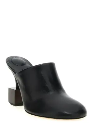 'Les Mules Bisou' mules Woman JACQUEMUS Black