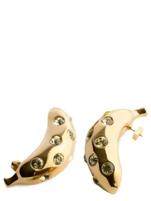 'Les Boucles Bananes' earrings 25E251JW7415101289 JACQUEMUS Gold
