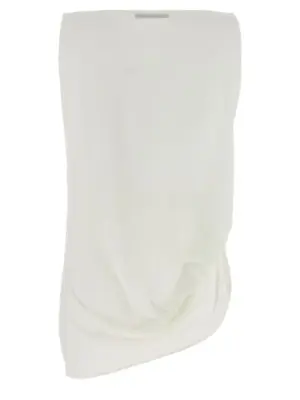 'Le Haut Peplo' top 25E251TO1222381100 JACQUEMUS White