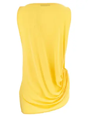 'Le Haut Peplo' top 25E251TO1222381250 JACQUEMUS Yellow