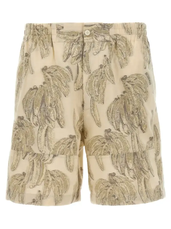 'Le Short Aloe' bermuda shorts JACQUEMUS Beige