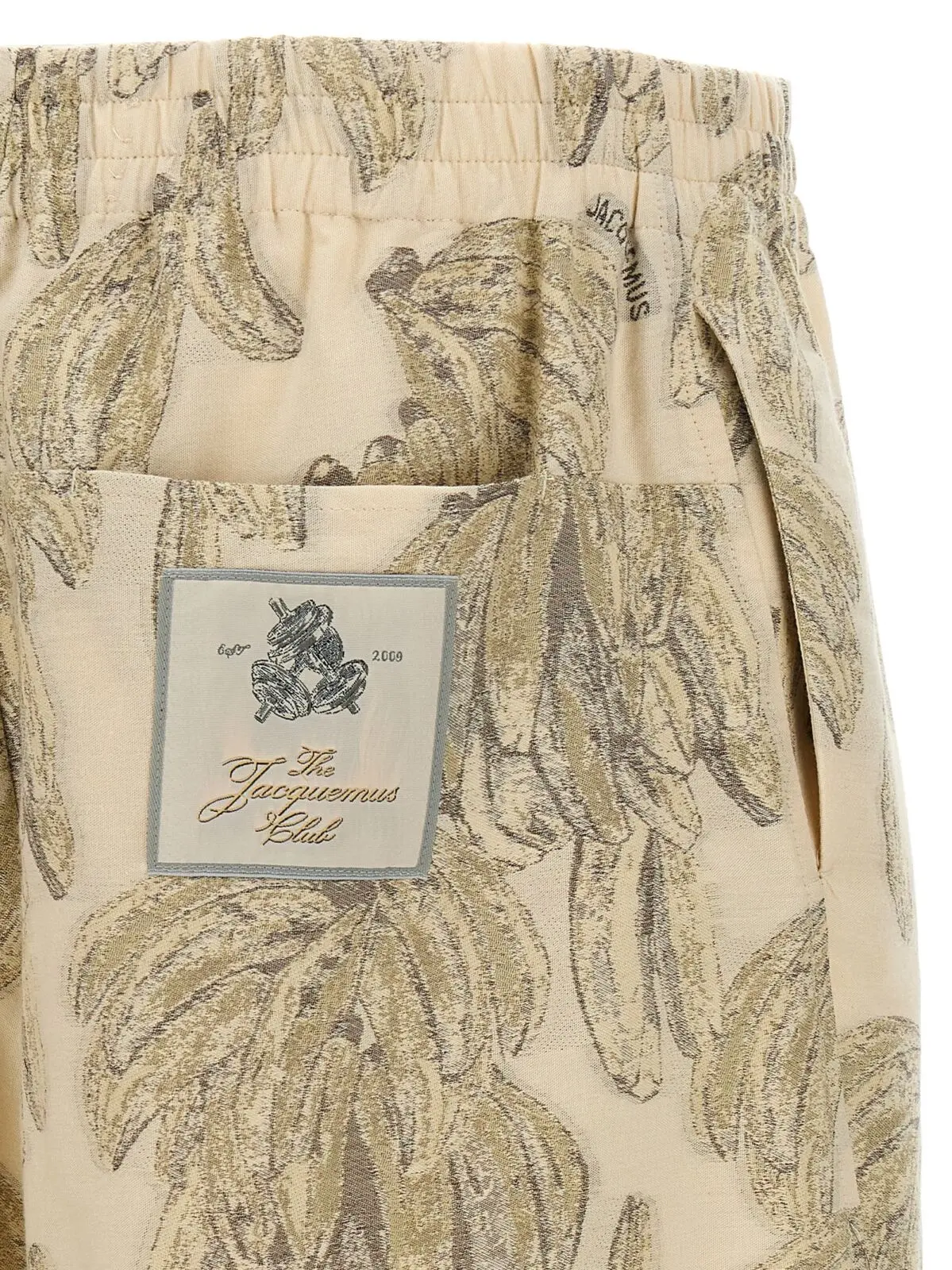 Шорти-бермуди Jacquemus Le Short Aloe Бежеві 4 'Le Short Aloe' bermuda shorts 55% polyamide