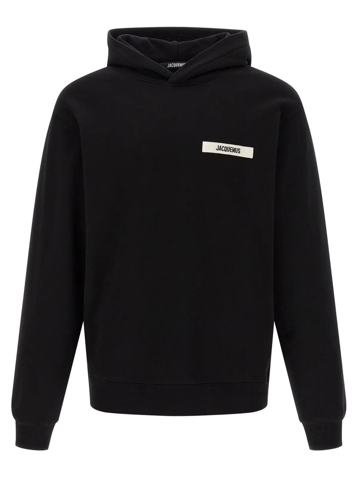 Світшот Jacquemus Le Hoodie Gros Grain Чорний 1 'Le Hoodie Gros Grain' sweatshirt JACQUEMUS Black