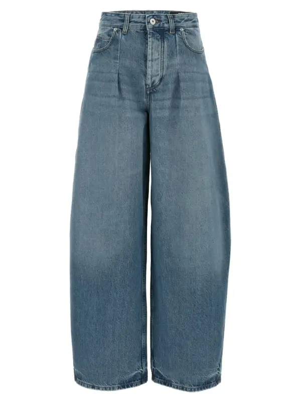'Le De-Nimes Ovalo' jeans JACQUEMUS Light Blue