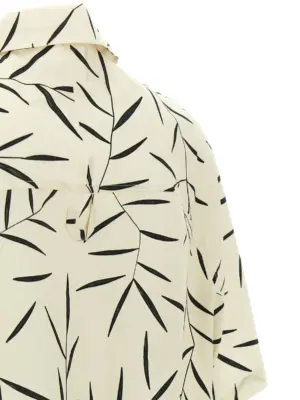 'La  Chemise Fonccio' shirt 100% cotton JACQUEMUS White/Black
