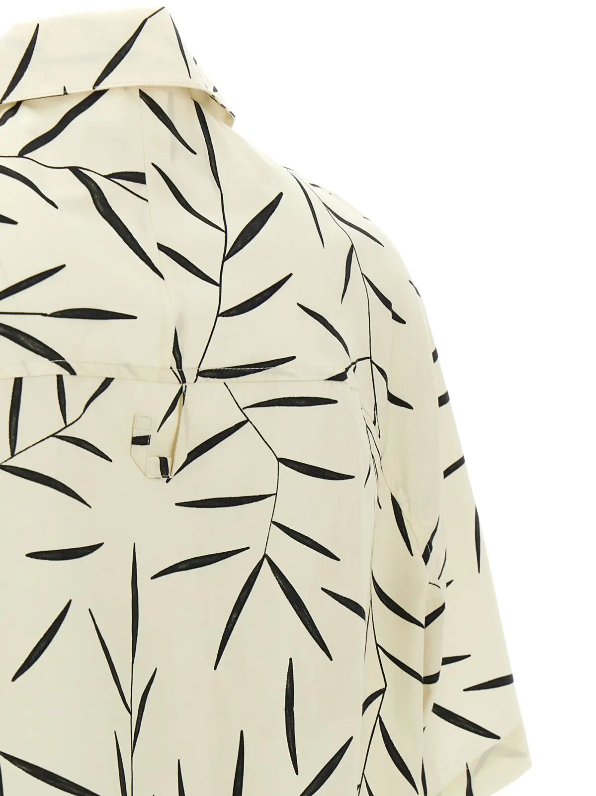 Сорочка Jacquemus La Chemise Fonccio Чорно-біла 4 'La Chemise Fonccio' shirt 100% cotton JACQUEMUS White/Black