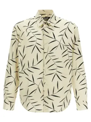 'La Chemise Simon' shirt JACQUEMUS White/Black