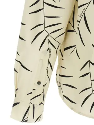 'La Chemise Simon' shirt 100% cotton JACQUEMUS White/Black