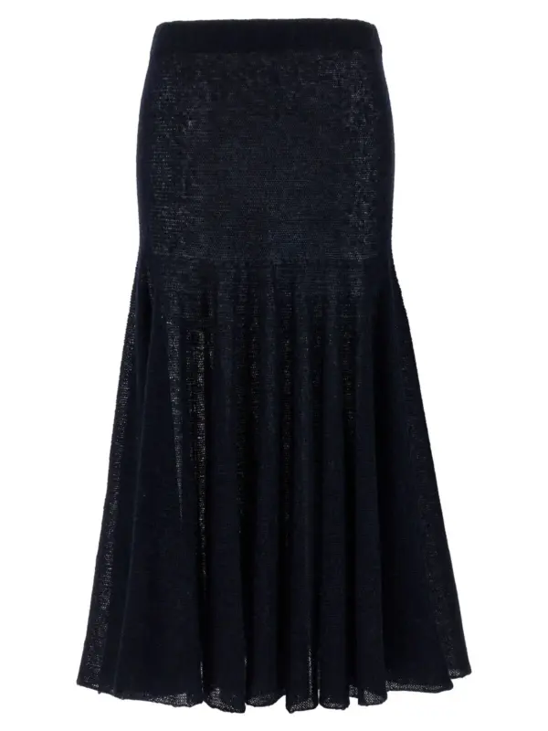 'PF25 Knitwear 16 Skirt' skirt MAGDA BUTRYM Blue