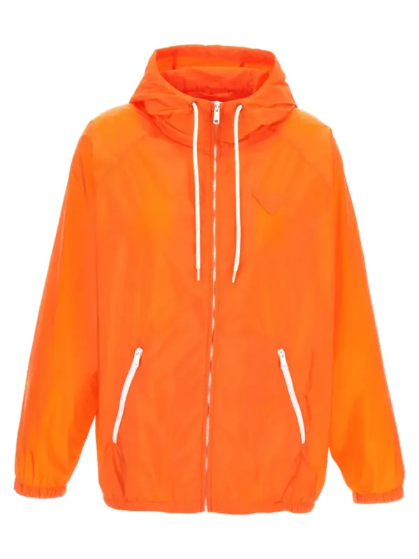 'Piuma' Re-Nylon Waterproof PRADA Orange