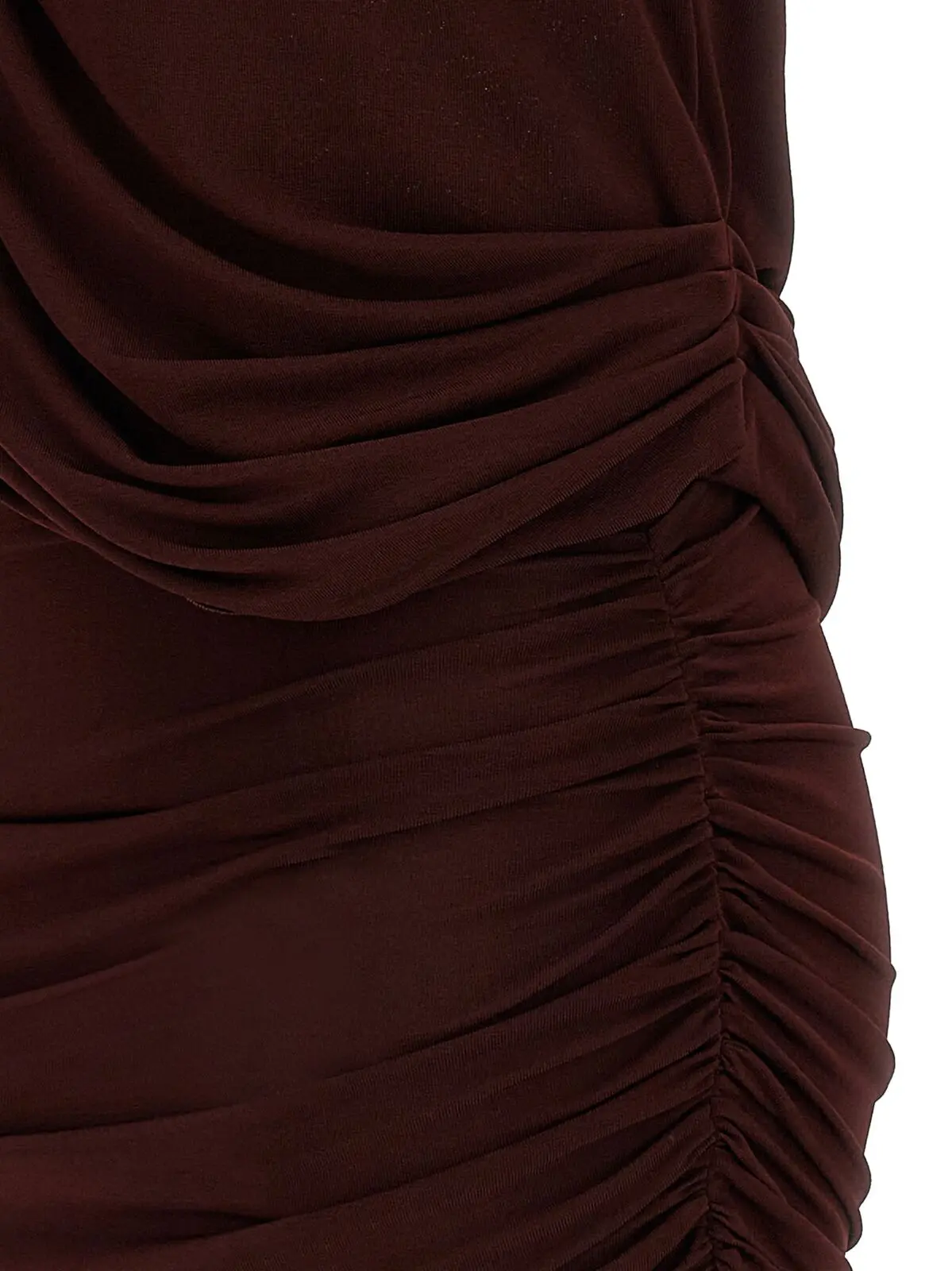 Сукня 09 Magda Butrym Бордова 4 '09' dress 83% viscose 11% polyamide 6% elastane MAGDA BUTRYM Bordeaux