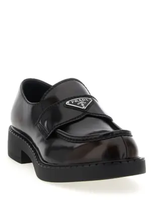 'Chocolate' loafers 2DE127FG000055F0038 PRADA Brown