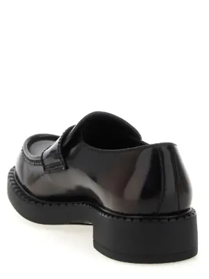 'Chocolate' loafers Man PRADA Brown