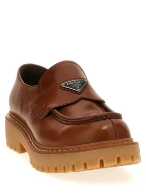 'Double Chocolate' loafers 2DE151FG000070F0046 PRADA Brown