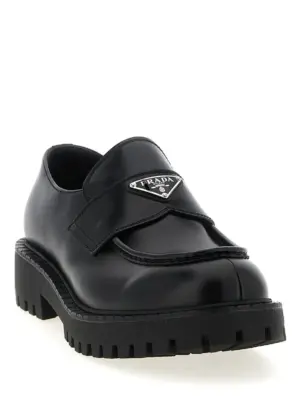 'Double Chocolate' loafers 2DE151FG001B4LF0002 PRADA Black