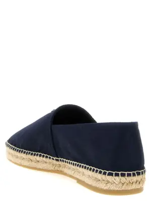 Logo tringolo espadrilles Man PRADA Blue