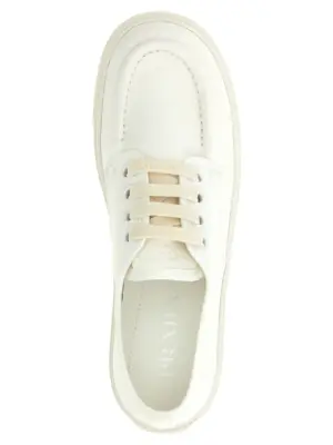 Cotton sneakers 100% cotton PRADA White