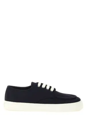 Cotton sneakers PRADA Blue