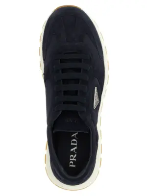 'Prax 2.0' sneakers 100% recycled polyamide PRADA Blue