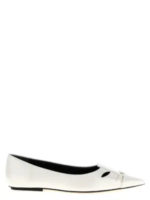 'The Kat' ballet flats MARC JACOBS White