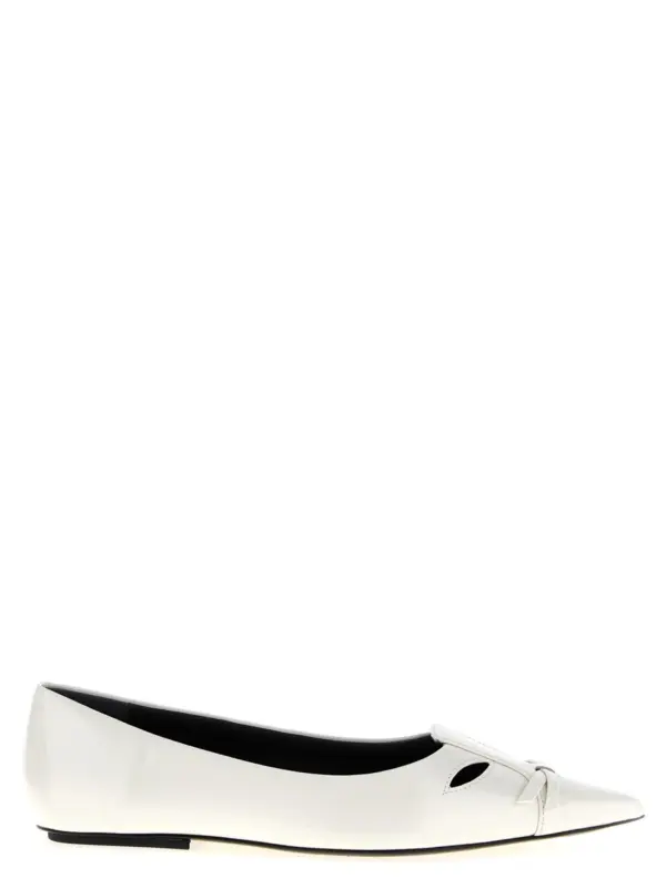 'The Kat' ballet flats MARC JACOBS White