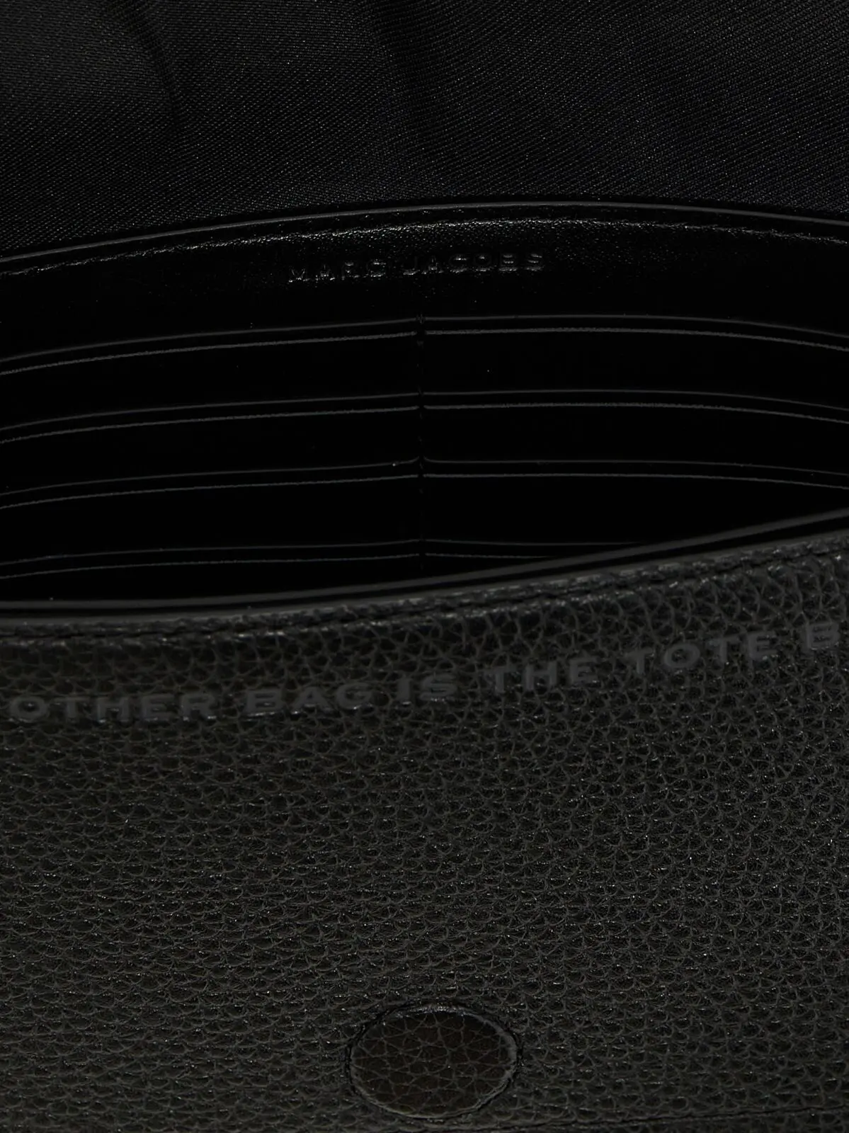 Сумка крос-боді Marc Jacobs The Leather Mini Bag Чорна 4 'The Leather Mini Bag' crossbody bag 100% cow leather (Bos Taurus) MARC JACOBS Black