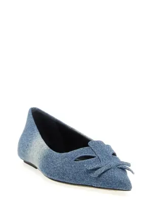 'The Denim Kat' ballet flats 2S5FFL001F18488 MARC JACOBS Blue