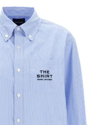 'The Striped Shirt' shirt Woman MARC JACOBS Light Blue