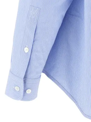 'The Striped Shirt' shirt 100% cotton MARC JACOBS Light Blue
