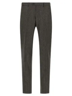 'Vesuvio' dress 100% virgin wool TAGLIATORE Brown