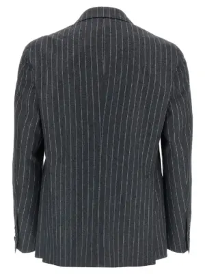 Pinstriped dress 2SVS26B11070038S3115 TAGLIATORE Gray