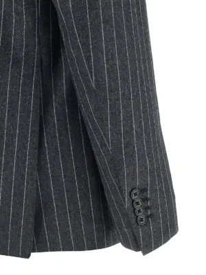 Pinstriped dress Man TAGLIATORE Gray