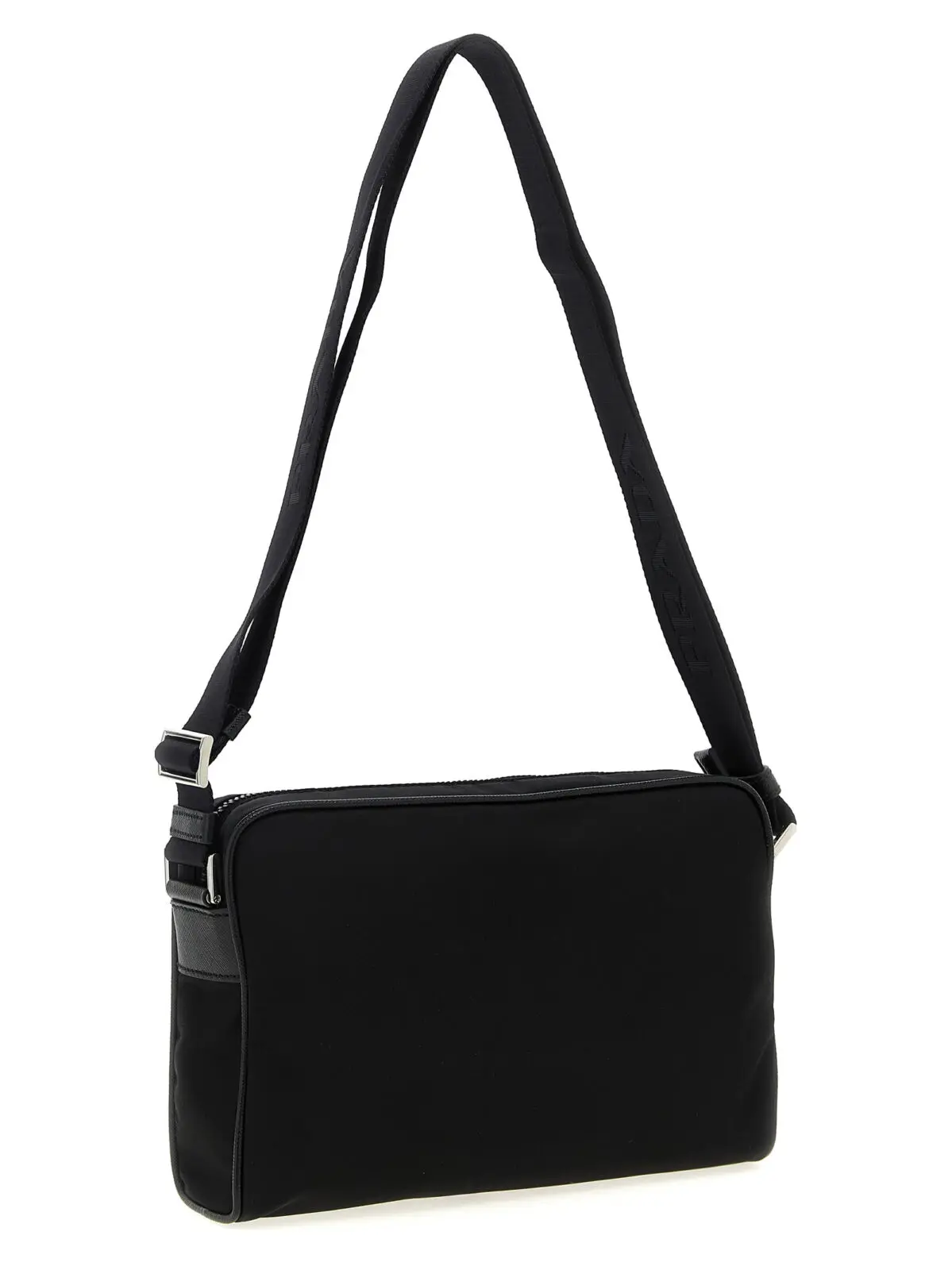 Сумка крос-боді Prada Re-Nylon середня Чорна 2 Re-Nylon medium shoulder bag 2VH190VOOO2DMHF0002 PRADA Black