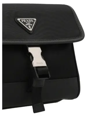 Re-Nylon smartphone bag Man PRADA Black