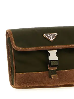 Smartphone shoulder strap Man PRADA Green