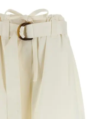 'The Illuminate Bermuda Short' bermuda shorts Woman ZIMMERMANN White