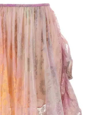 'Dawning Lace Billow' skirt Woman ZIMMERMANN Multicolor